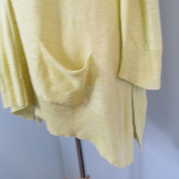 EILEEN FISHER Button Down Oversized Linen Cardigan - Picture 4 of 10